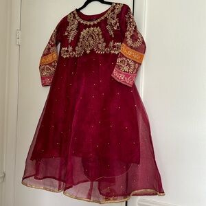 Fancy kids formal dress